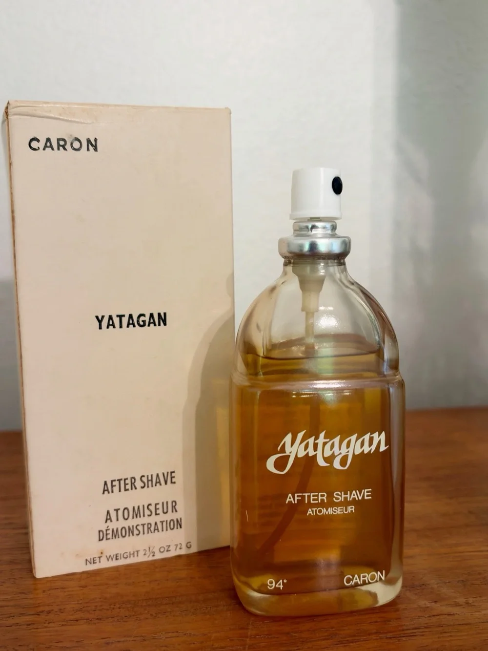 YATAGAN by Caron after shave SPRAY 2.5 OZ
